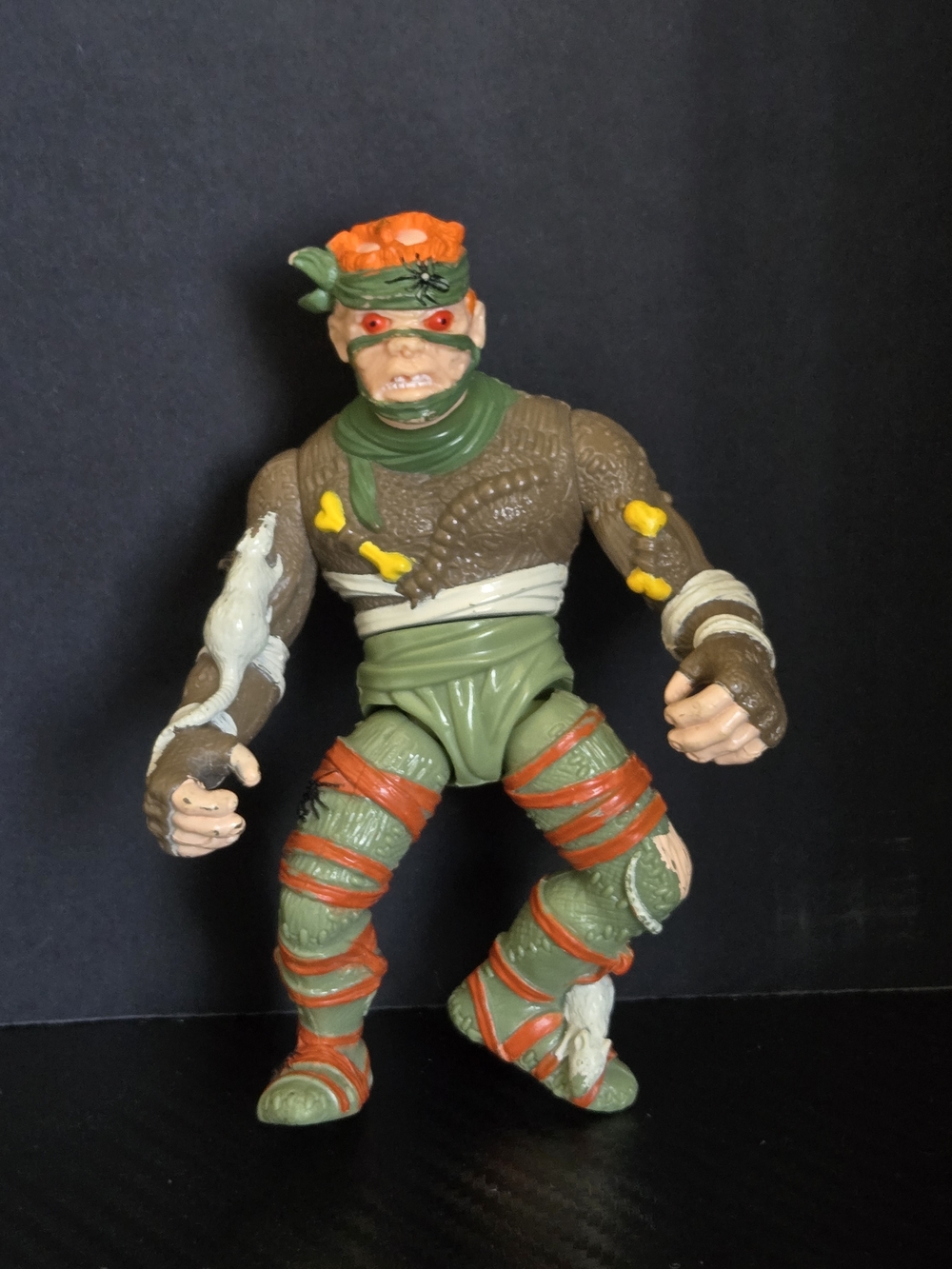 Teenage Mutant Ninja Turtles Rat King Action Figure 1989 Loose Playmates Toys